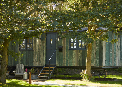 Garden & Stream Wagons at THE PIG-at Harlyn Bay - near Padstow, Cornwall 