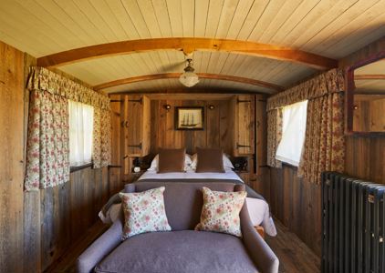 Garden & Stream Wagons at THE PIG-at Harlyn Bay - near Padstow, Cornwall 