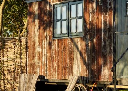 Garden & Stream Wagons at THE PIG-at Harlyn Bay - near Padstow, Cornwall 